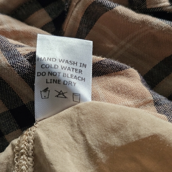 VICI ‘Touch of Plaid Tie-Front’ Dress Size M - Picture 7 of 7